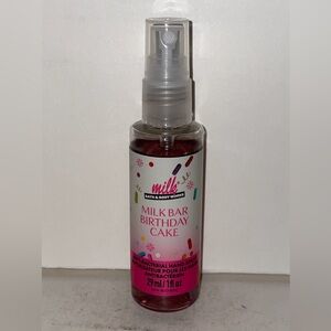 Bath & Body Works Milk Bar Birthday Cake Hand Sanitizer Spray 1oz Discontinued